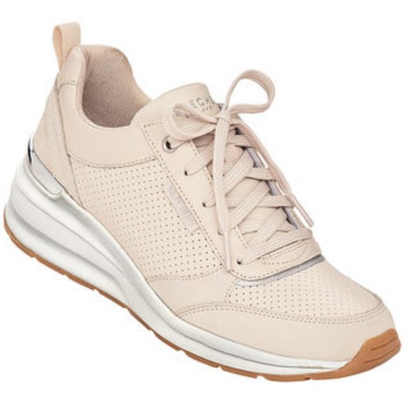 SKECHERS Street LA womens Wedge sneakers Billion Subtle Spots Sporty shoes new - Picture 1 of 6